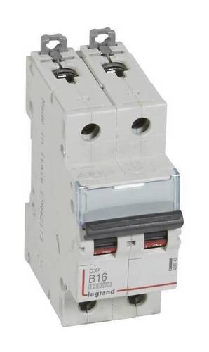 Автоматический выключатель Legrand DX³ 2P 16А (B) 16кА