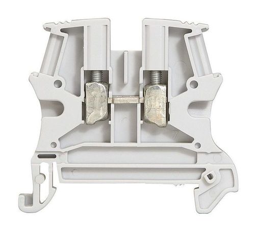 Проходная клемма с винтовым зажимом Legrand Viking 3 2,5 мм², серый, 037160