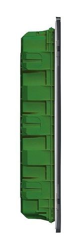 Распределительный щиток Practibox³ скрытого монтажа - IP 40 - IK 07 - 2 рейки - 36 модулей - с клемм