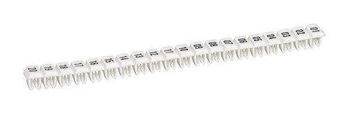 Маркер CAB 3 - для клемм и кабелей 0,5-1,5мм² - чёрные цифры на белом фоне - цифры 81-100