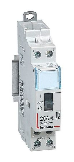Модульный контактор CX³ 2P 25А 250/230В AC