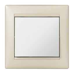 Рамка 1 пост VALENA CLASSIC, горизонтальная, жемчужный